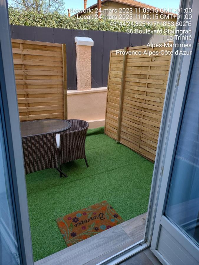 Studio 1 A La Trinite Proche De Nice, Monaco Et L'Italie Eksteriør billede